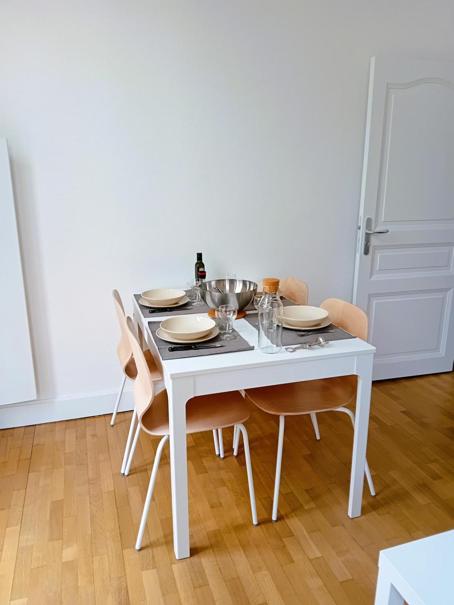 102 - Appart Renove Avec Grand Salon Et 1 Chambre - Tram Et Clinique Mutualiste A 1 Min Гренобль Экстерьер фото