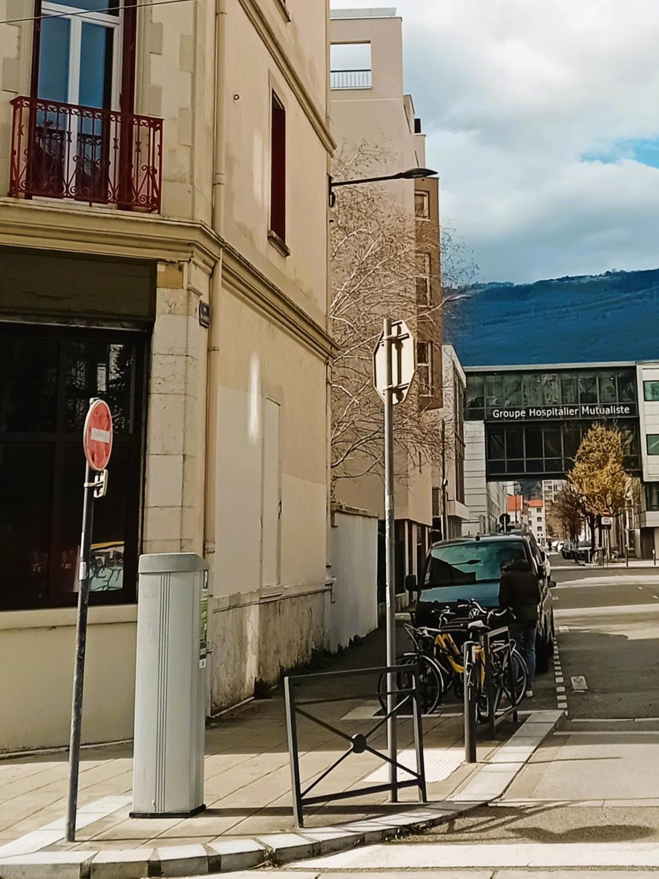 102 - Appart Renove Avec Grand Salon Et 1 Chambre - Tram Et Clinique Mutualiste A 1 Min Гренобль Экстерьер фото